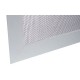 Síť proti hmyzu pro okno 60x80 cm (600x800 mm), bílý hliníkový rám, šedá síťovina