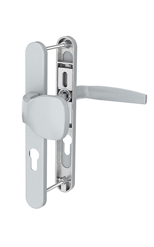 Koule-Klika stříbrná pro hlavní vchodové dveře Basic