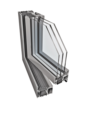 Robustní hliníkový okenní profil Ponzio PE78N