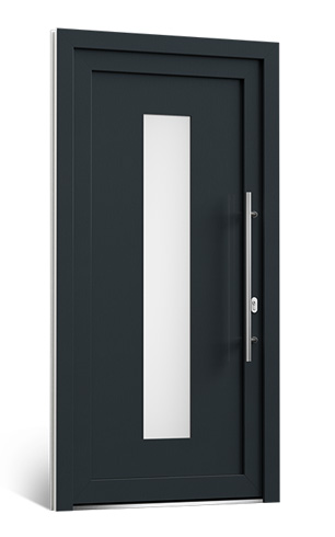 Plastové hlavní vchodové dveře - model 211