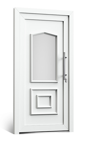 Plastové hlavní vchodové dveře - model 701