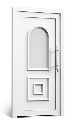 Plastové hlavní vchodové dveře - model 702
